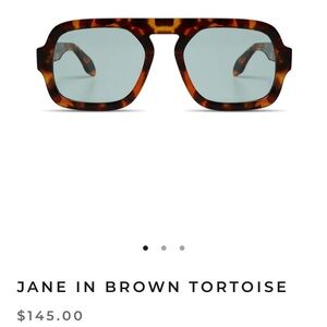 Elisa Johnson “Jane” Brown Tortoise Sunglasses